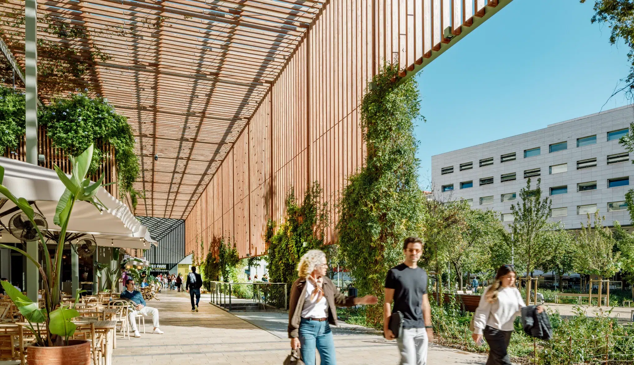 An intervention to update the Sustainable Diagonal infrastructure with a respectful and contemporary approach.